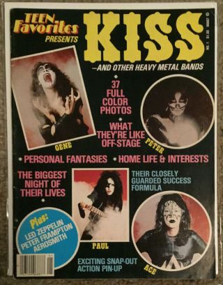 Kiss - Teen Favorites 1970 