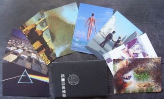Pink Floyd 1992 Set Of 8 Postcards In Envelope From Shine On Cd Box Set Classic