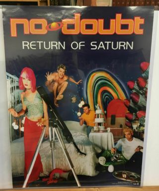 No Doubt: Return Of Saturn - 17 " X 11 " Album Promotion Poster