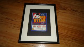Bob Dylan 2003 Tour - Framed Press Release Promo Advert
