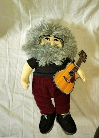 Jerry Garcia 18 " Plush Doll 90s Vintage Grateful Dead.  Tag Attached.