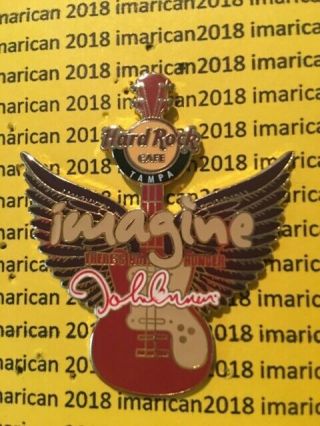 Hard Rock Cafe Tampa Imagine John Lennon Pin With No Card