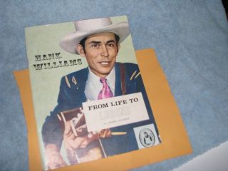 Hank Williams Sr From Life To Legend Book