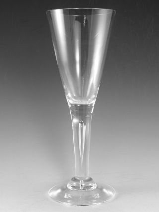 Dartington Crystal - Sharon Pattern - Wine Water Glass / Glasses - 22.  2cm (2nd)