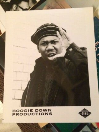 Boogie Down Productions Vintage Hip Hop Promo Pic Rap