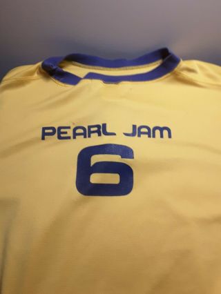 Pearl Jam Binaural Soccer Jersey 2000 Tour Adult XL 2