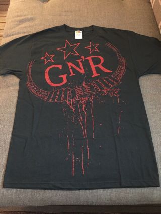 Guns N Roses Official Chinese Democracy T Shirt Size Large