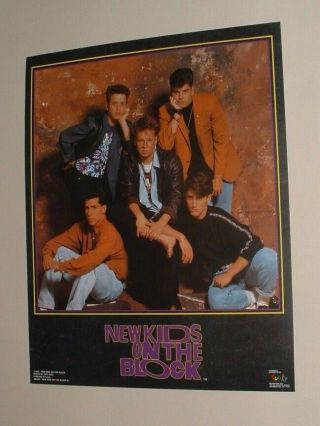 Kids On The Block Poster 3 - 16x20 - Funky - 1990