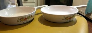 Corning Ware Le Persil 6 1/2 Inch Skillets P - 83 - B Set Of 2