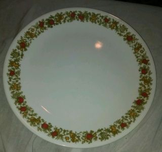 Corelle/corning Spice Of Life 10.  25 " Plate Vintage Discontinued