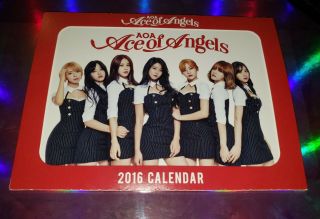Aoa Ace Of Angels 2016 Japanese Desk Calendar (oh Boy Era,  Great Pictures)