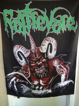 Rottrevore - Iniquitous Fabric Banner Bolt Thrower Massacre Morbid Angel Death