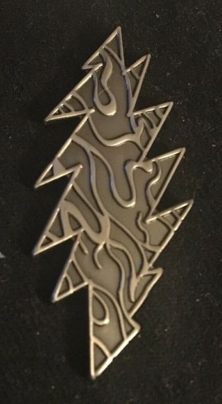 Grateful Dead - 13 Point Bolt Pin Pewter Variant Limited Edition