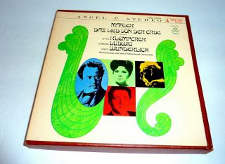 Reel To Reel Tape Otto Klemperer Mahler Das Lied Von Der Erde San 179 Uk - 1967