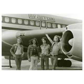 Led Zeppelin Airplane Photo Tapestry Cloth Poster Flag Wall Banner 30 " X 40 "