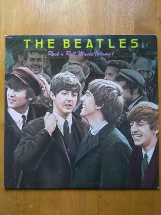 Vtg The Beatles 1976 Rare Vinyl Lp Rock N Roll Music 1st Pressing