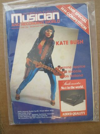 International Musician And Recording World Nov Dec 1980 Kate Bush Jools Holland