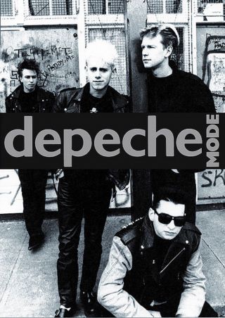 Depeche Mode Group Photo Poster