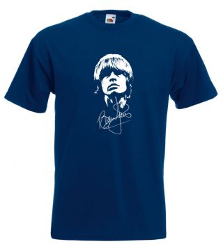 Brian Jones Rolling Stones Autograph T Shirt Mick Jagger Keith Richards 1960 
