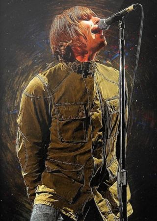 Liam Gallagher Oasis Poster A5 A4 A3 A2