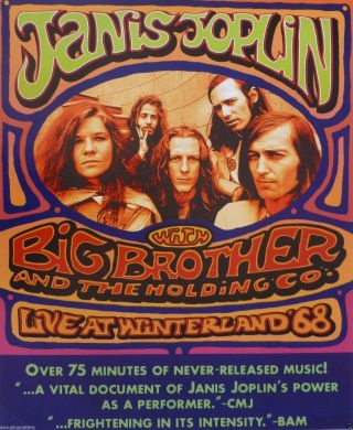 Janis Joplin & Big Brother " Live At Winterland 