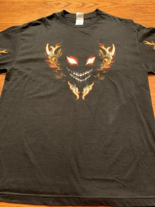 Disturbed 2007 Vintage Concert Venue Long Sleeve Tee Shirt Size L
