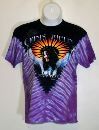 Janis Joplin Tie Dye T - Shirt Kozmic Blues 2000 Fantality Corp Size Large