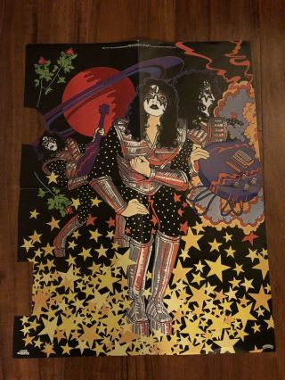 Vintage Kiss Ace Frehley Solo Album Puzzle Poster