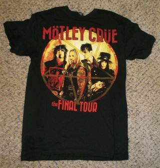 Motley Crue Final Tour T Shirt M