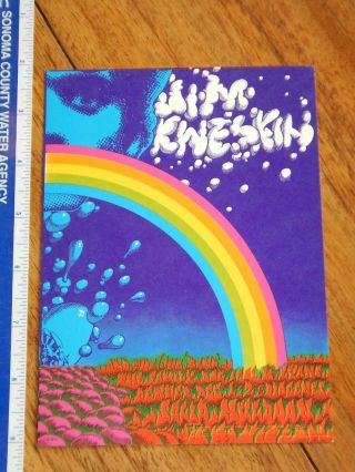 1967 Jim Kweskin Family Dog Denver Concert Handbill Fd - D13,  Griffin,  Moscoso Art