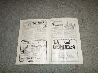 Glen Campbell Concert Ticket Stub & Program - 1974 - Gaithersburg,  MD with local ads 2