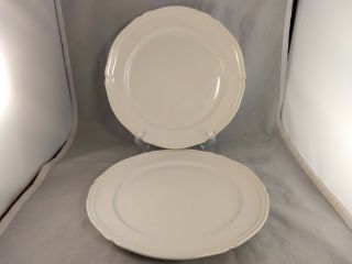 Set Of 2 Villeroy & Boch Manoir 12” Chop Plates/round Platters