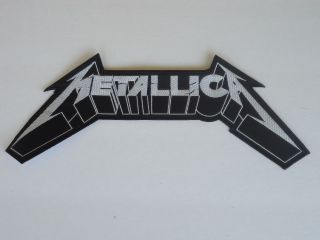 Metallica Embroidered Back Patch