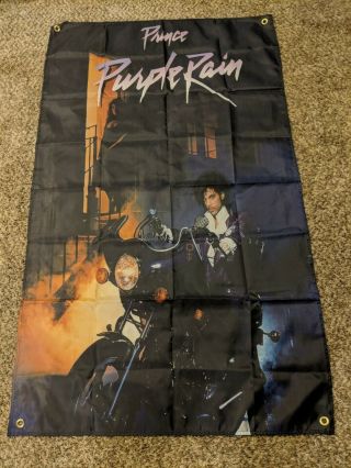 Prince Purple Rain Flag Huge 3 
