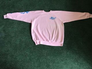 Neil Diamond Tour Pink Sweatshirt Ladies Like L Runs Small