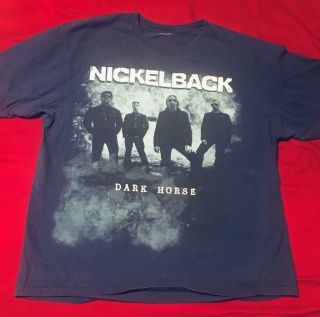 Nickelback Dark Horse Tour T - Shirt Men 