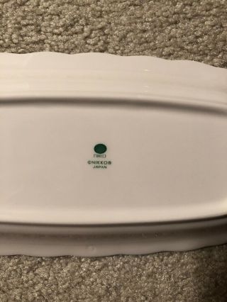 Nikko Happy Holidays Christmas 1/4 lb Covered Butter Dish. 5