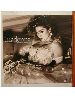 Madonna Poster Flat Like A Virgin