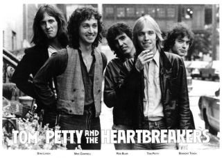 Tom Petty & The Heartbreakers Group Photo Poster