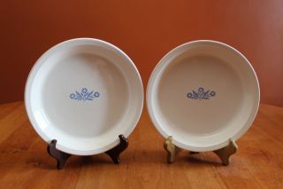 Corning Ware Blue Cornflower P - 309 Two 9 " Pie Plates Four Available