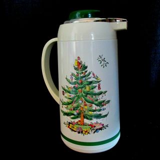 Spode Christmas Tree 1 Liter Hot & Cold Thermal Carafe