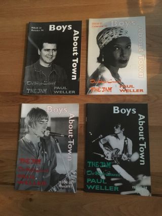 The Jam/paul Weller/style Council - Boys About Town Fanzine Issue 26 - 29