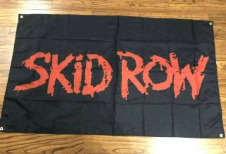 Skid Row Band Flag Banner Cloth Poster Sign 3 
