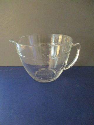 Vintage Anchor Hocking Fire King 8 Cup Measuring Cup Mixing Bowl