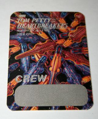 Tom Petty & Heartbreakers Accents Tour 1983 Concert Crew Stage Pass Otto Nos