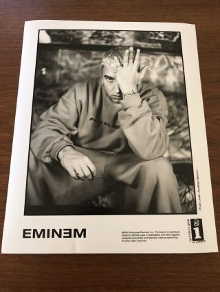 Eminem 2000 Rare Vintage Publicity Press Photo - 8x10