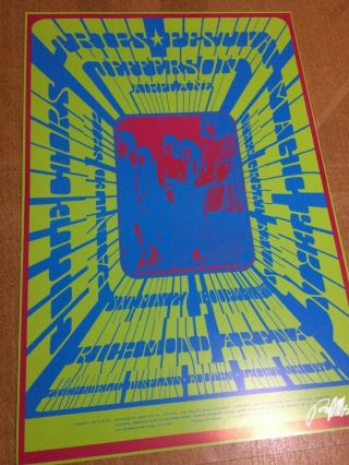 The Jefferson Airplane Trips Festival 1967 2nd Print By 60s Art Icon Bob Masse