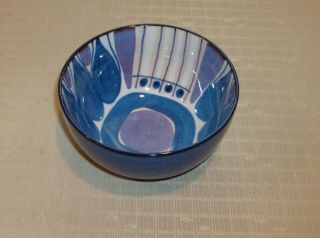 Estate Royal Copenhagen Danish Art Pottery Bowl Fajance 184/2196 Euc