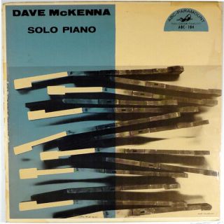 Dave Mckenna Solo Piano - Abc Lp,  Early Pressing,  Sampled,  Seldom Played