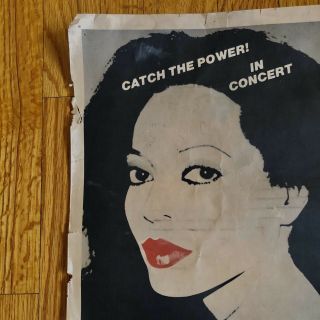 Promo Poster Warhol/ Diana Ross 